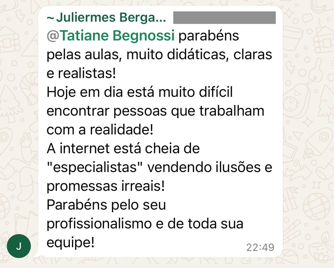 Print de depoimento 1